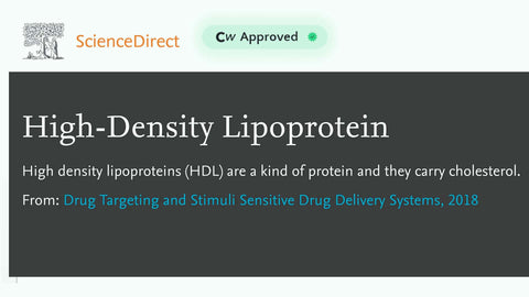 The Complexity of High-Density Lipoproteins