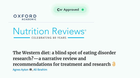 The Western diet: a blind spot of eating disorder research?
