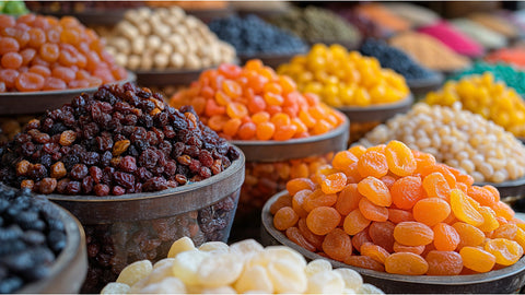 Dried Fruits: Sweet but Packed with Sugar (Proceed with Caution)