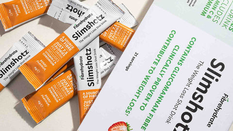 Slimshotz product packaging on a light background