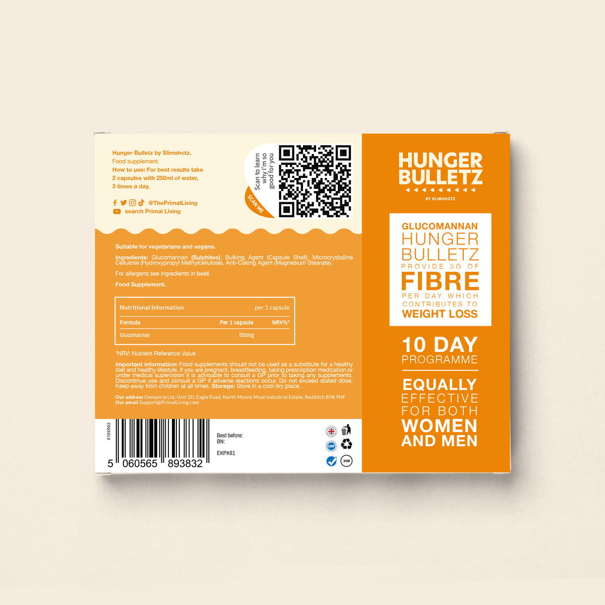 Hunger Bulletz Capsules