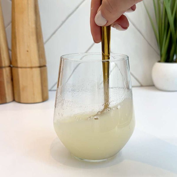 Add 150ml water and stir